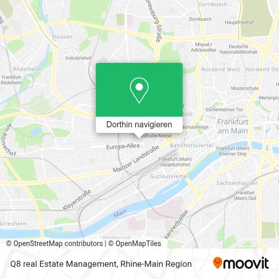 Q8 real Estate Management Karte