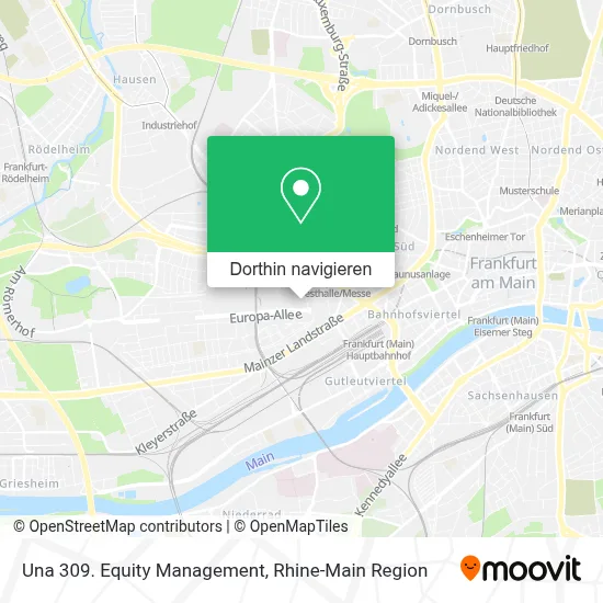 Una 309. Equity Management Karte