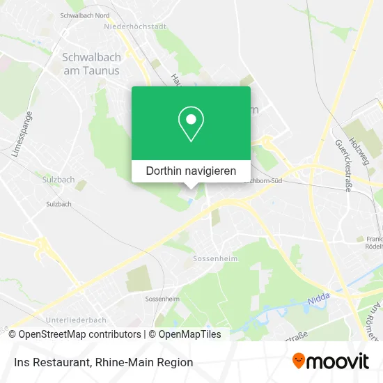 Ins Restaurant Karte