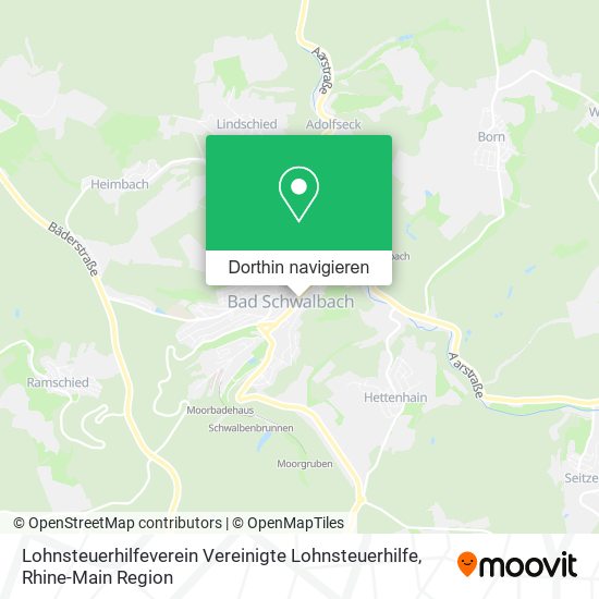 Lohnsteuerhilfeverein Vereinigte Lohnsteuerhilfe Karte