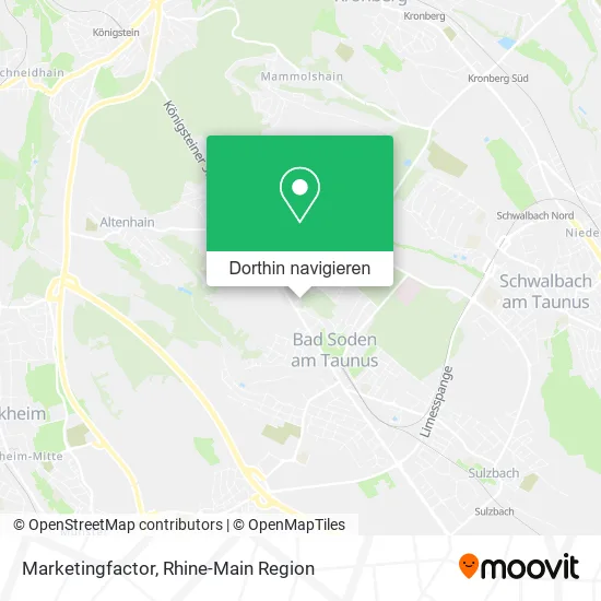 Marketingfactor Karte