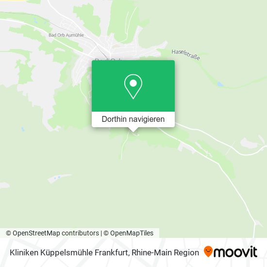 Kliniken Küppelsmühle Frankfurt Karte
