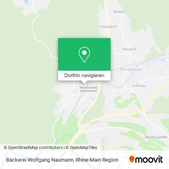 Bäckerei Wolfgang Naumann Karte