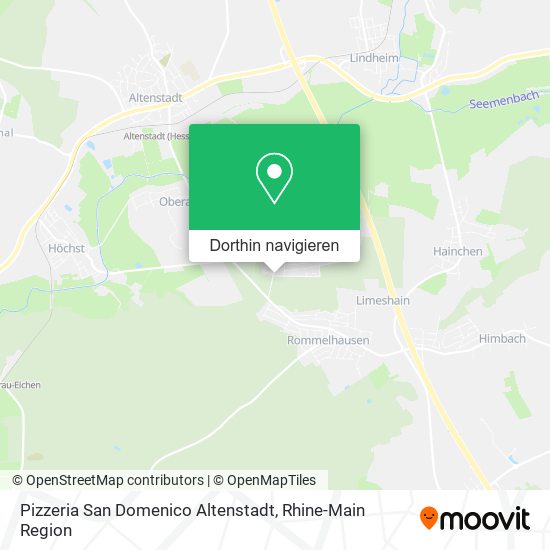 Pizzeria San Domenico Altenstadt Karte
