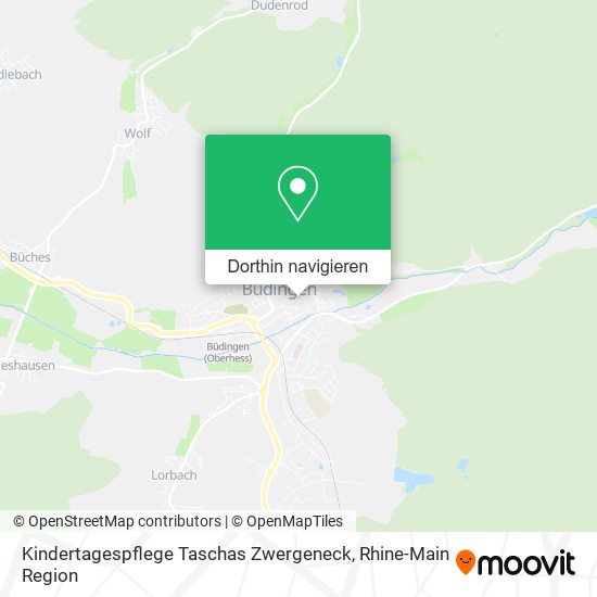 Kindertagespflege Taschas Zwergeneck Karte