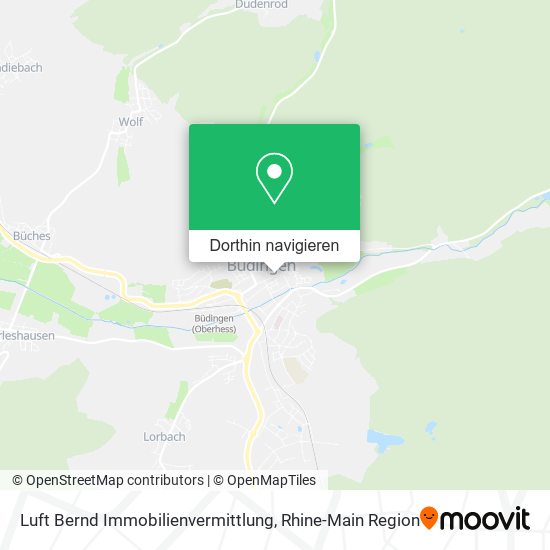 Luft Bernd Immobilienvermittlung Karte