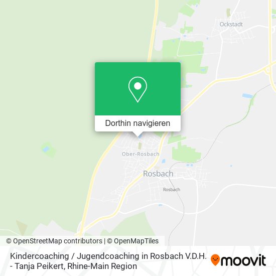 Kindercoaching / Jugendcoaching in Rosbach V.D.H. - Tanja Peikert Karte