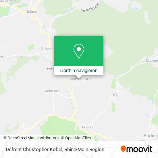 Defrent Christopher Köbel Karte