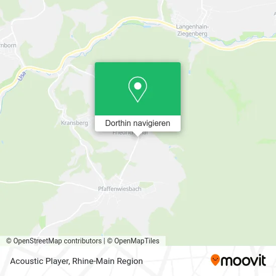 Acoustic Player Karte