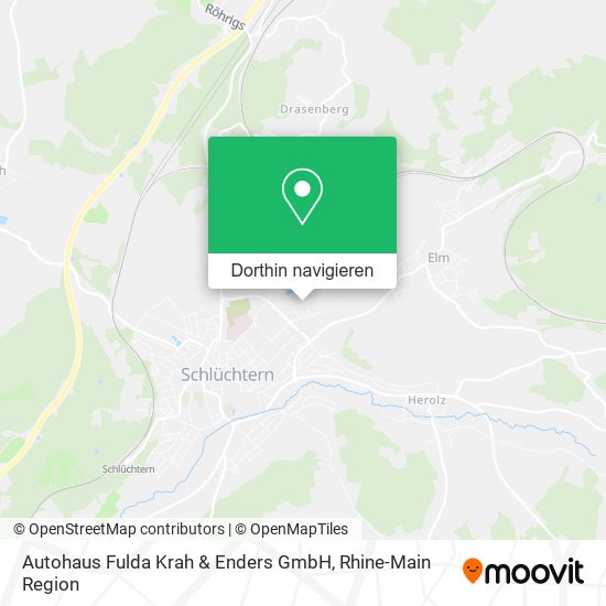 Autohaus Fulda Krah & Enders GmbH Karte