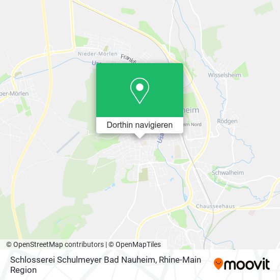 Schlosserei Schulmeyer Bad Nauheim Karte