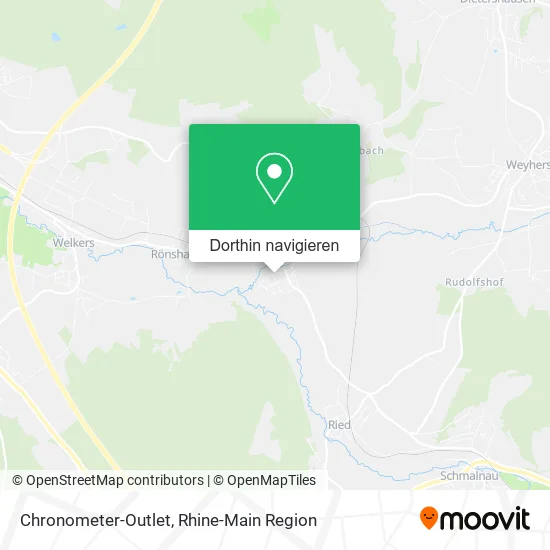 Chronometer-Outlet Karte