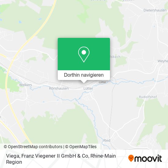 Viega, Franz Viegener II GmbH & Co Karte