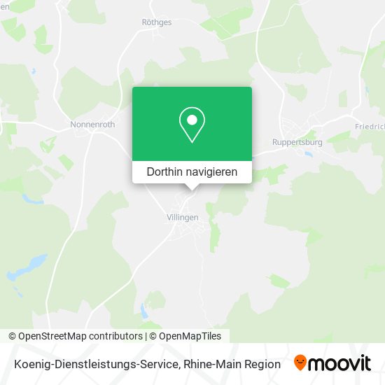 Koenig-Dienstleistungs-Service Karte