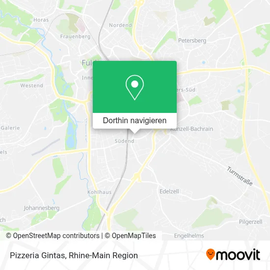 Pizzeria Gintas Karte