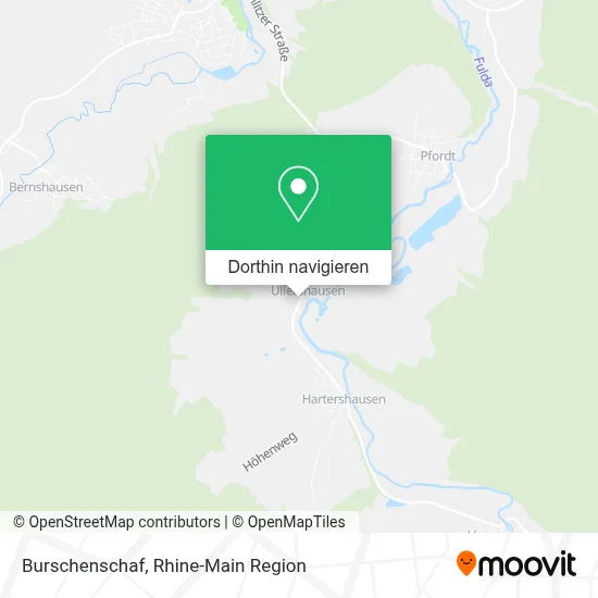Burschenschaf Karte