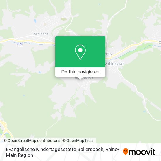 Evangelische Kindertagesstätte Ballersbach Karte