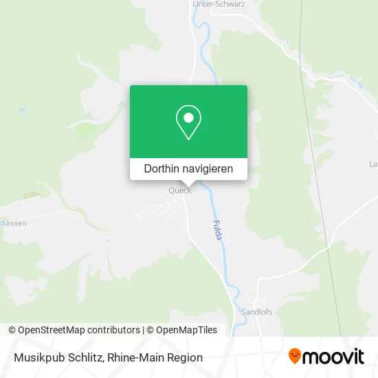 Musikpub Schlitz Karte