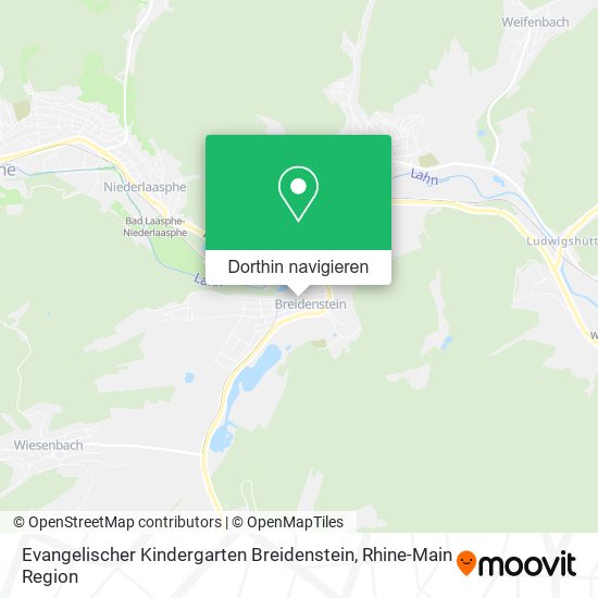 Evangelischer Kindergarten Breidenstein Karte
