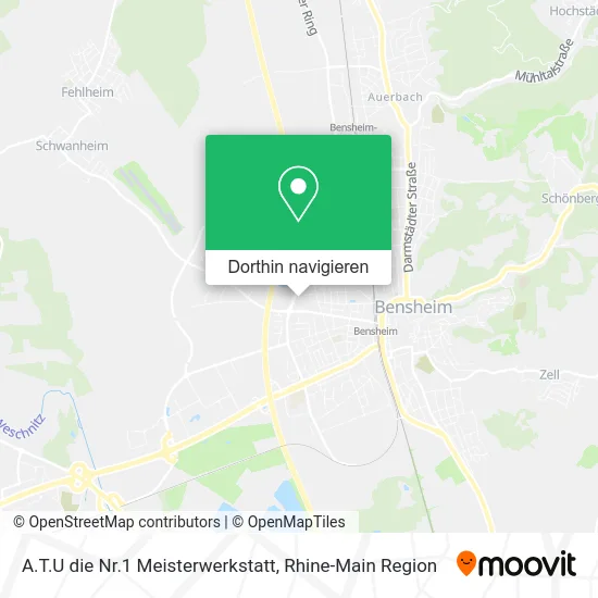 A.T.U die Nr.1 Meisterwerkstatt Karte