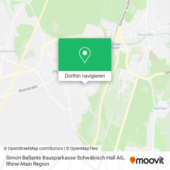 Simon Bellante Bausparkasse Schwäbisch Hall AG Karte