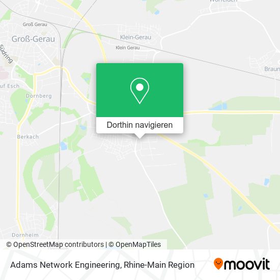Adams Network Engineering Karte