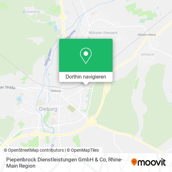 Piepenbrock Dienstleistungen GmbH & Co Karte