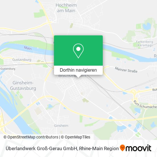 Überlandwerk Groß-Gerau GmbH Karte
