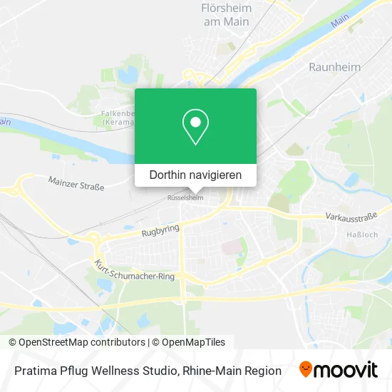 Pratima Pflug Wellness Studio Karte