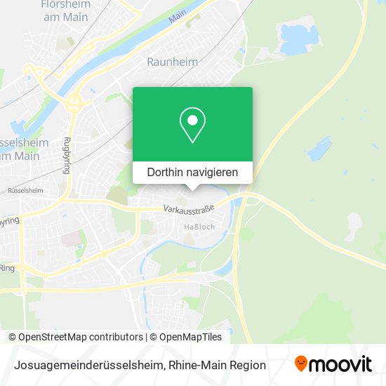 Josuagemeinderüsselsheim Karte