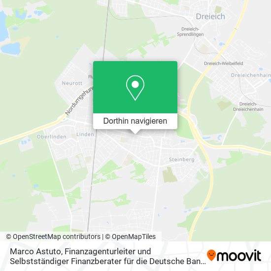 Marco Astuto, Finanzagenturleiter und Selbstständiger Finanzberater für die Deutsche Bank Karte