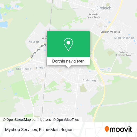Myshop Services Karte
