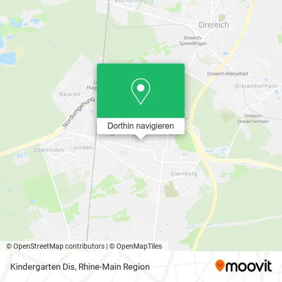 Kindergarten Dis Karte