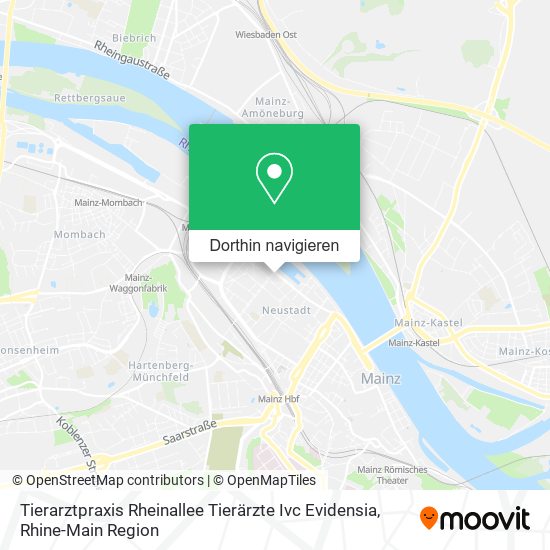 Tierarztpraxis Rheinallee Tierärzte Ivc Evidensia Karte
