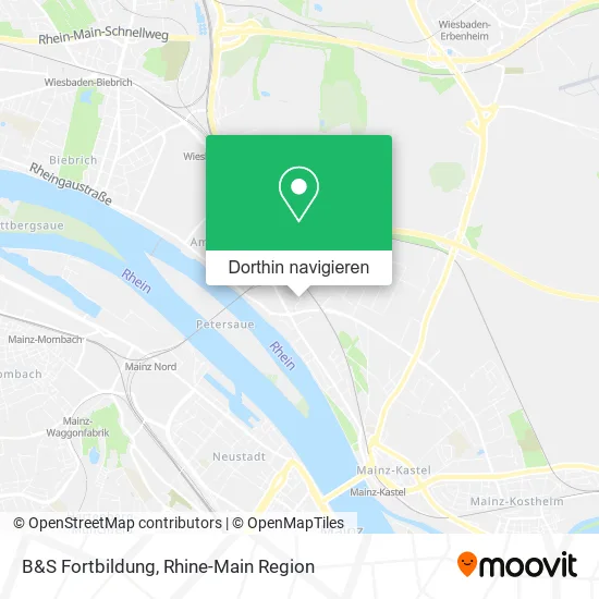 B&S Fortbildung Karte