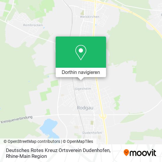 Deutsches Rotes Kreuz Ortsverein Dudenhofen Karte