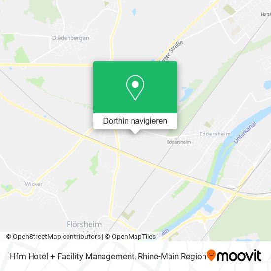 Hfm Hotel + Facility Management Karte