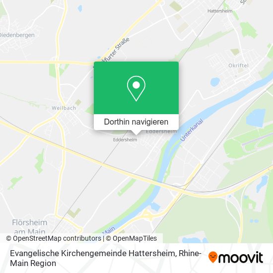 Evangelische Kirchengemeinde Hattersheim Karte
