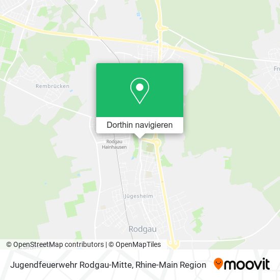 Jugendfeuerwehr Rodgau-Mitte Karte