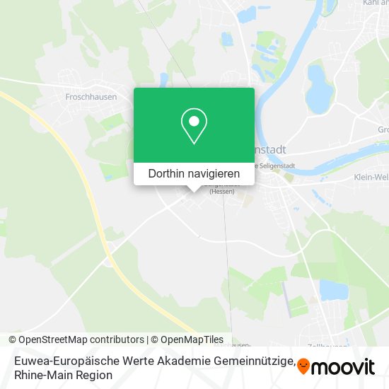 Euwea-Europäische Werte Akademie Gemeinnützige Karte