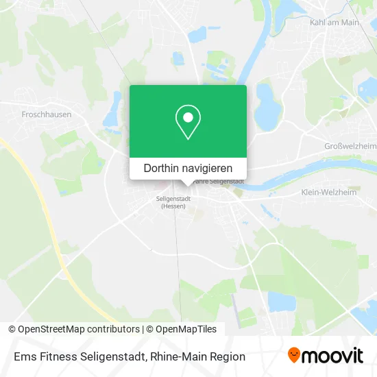 Ems Fitness Seligenstadt Karte