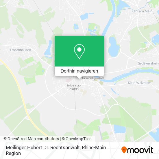 Meilinger Hubert Dr. Rechtsanwalt Karte