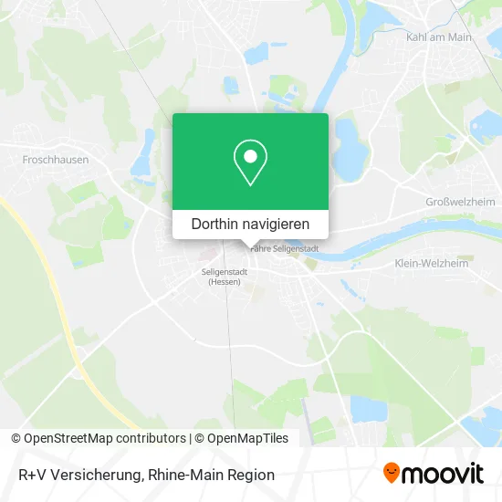 R+V Versicherung Karte