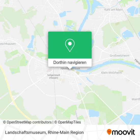 Landschaftsmuseum Karte