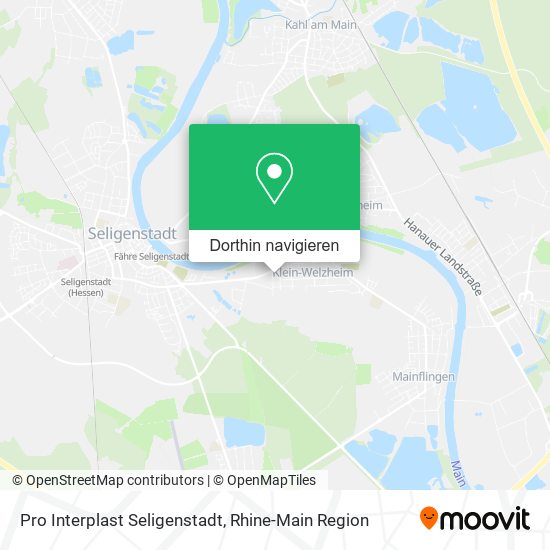 Pro Interplast Seligenstadt Karte