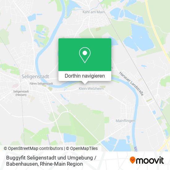 Buggyfit Seligenstadt und Umgebung / Babenhausen Karte