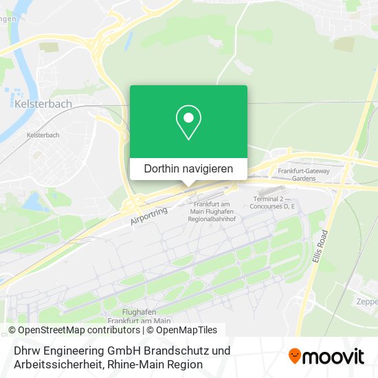 Dhrw Engineering GmbH Brandschutz und Arbeitssicherheit Karte