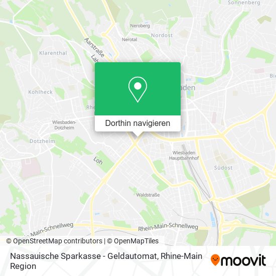 Nassauische Sparkasse - Geldautomat Karte