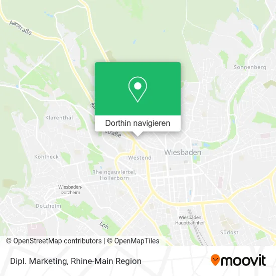 Dipl. Marketing Karte