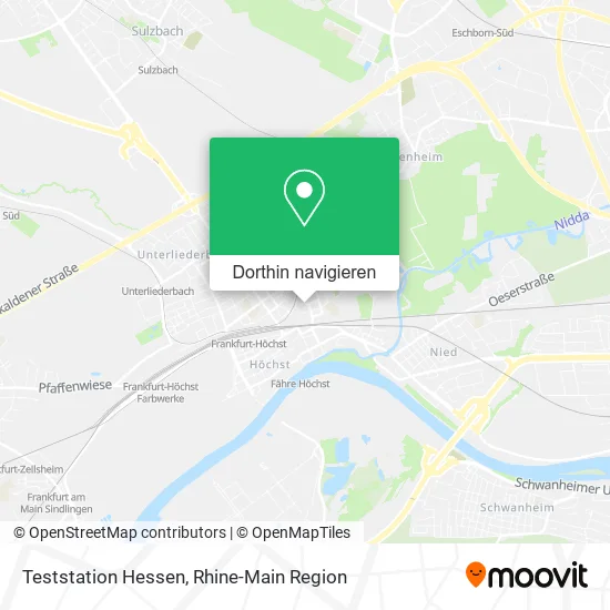 Teststation Hessen Karte